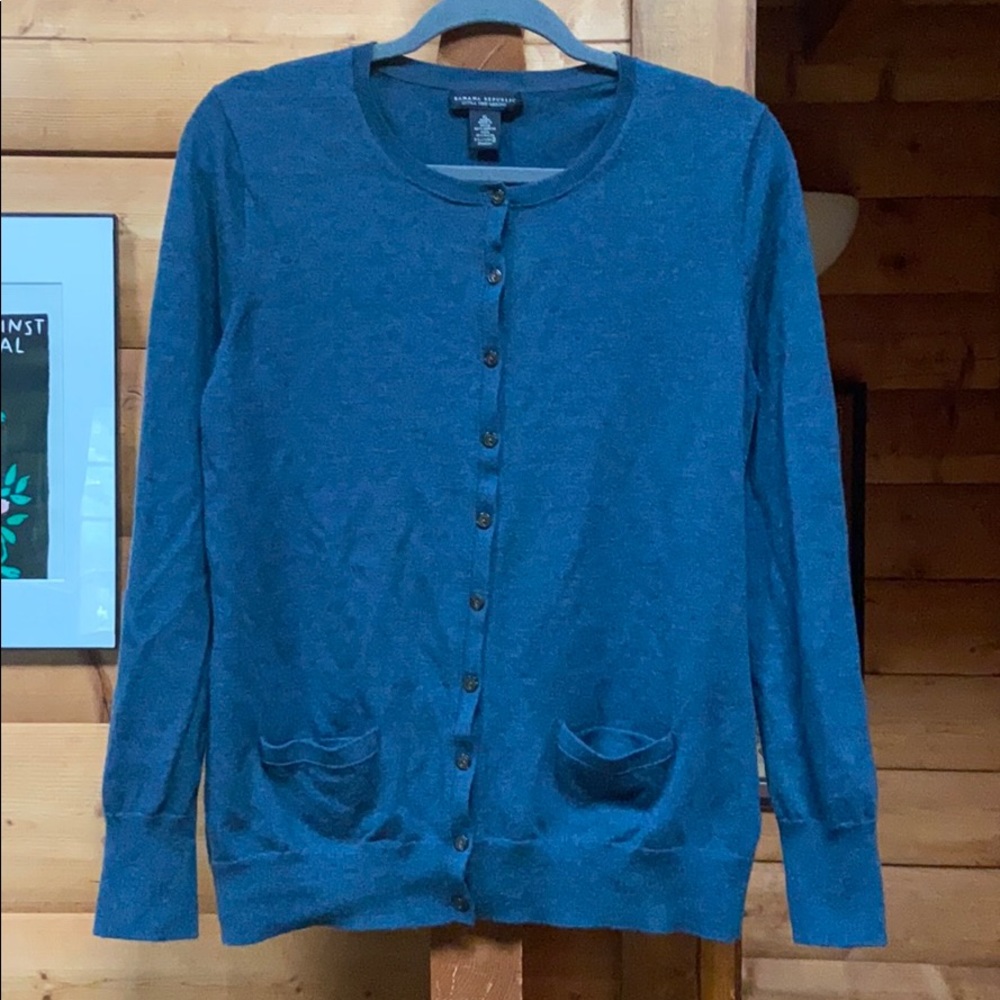 Banana Republic Merino Wool Cardigan